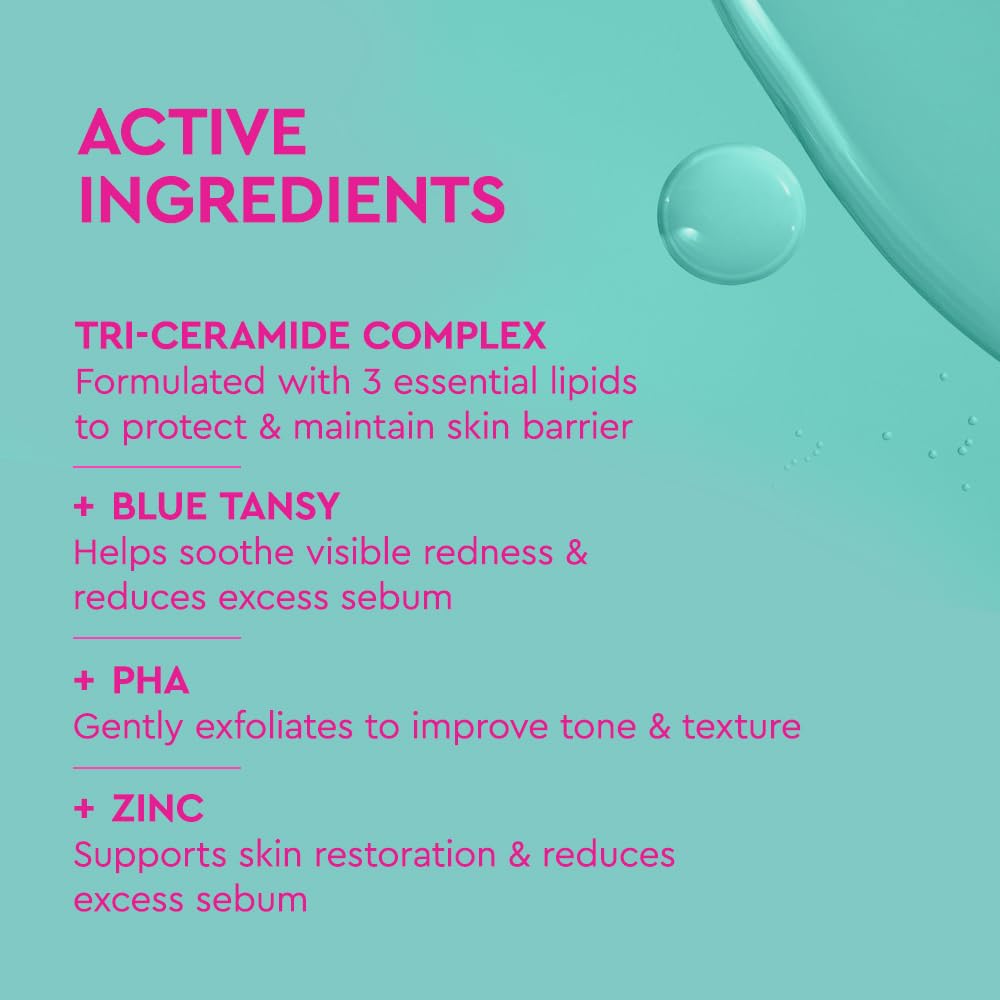 Pump-action BYOMA Clarifying Serum close-up for easy daily use