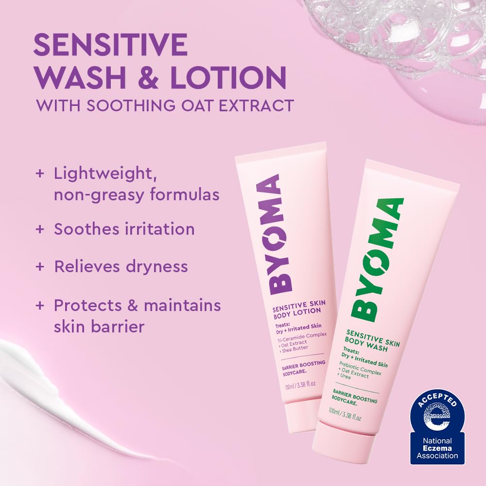 BYOMA hydrating lotion bottle for lasting moisture and barrier support