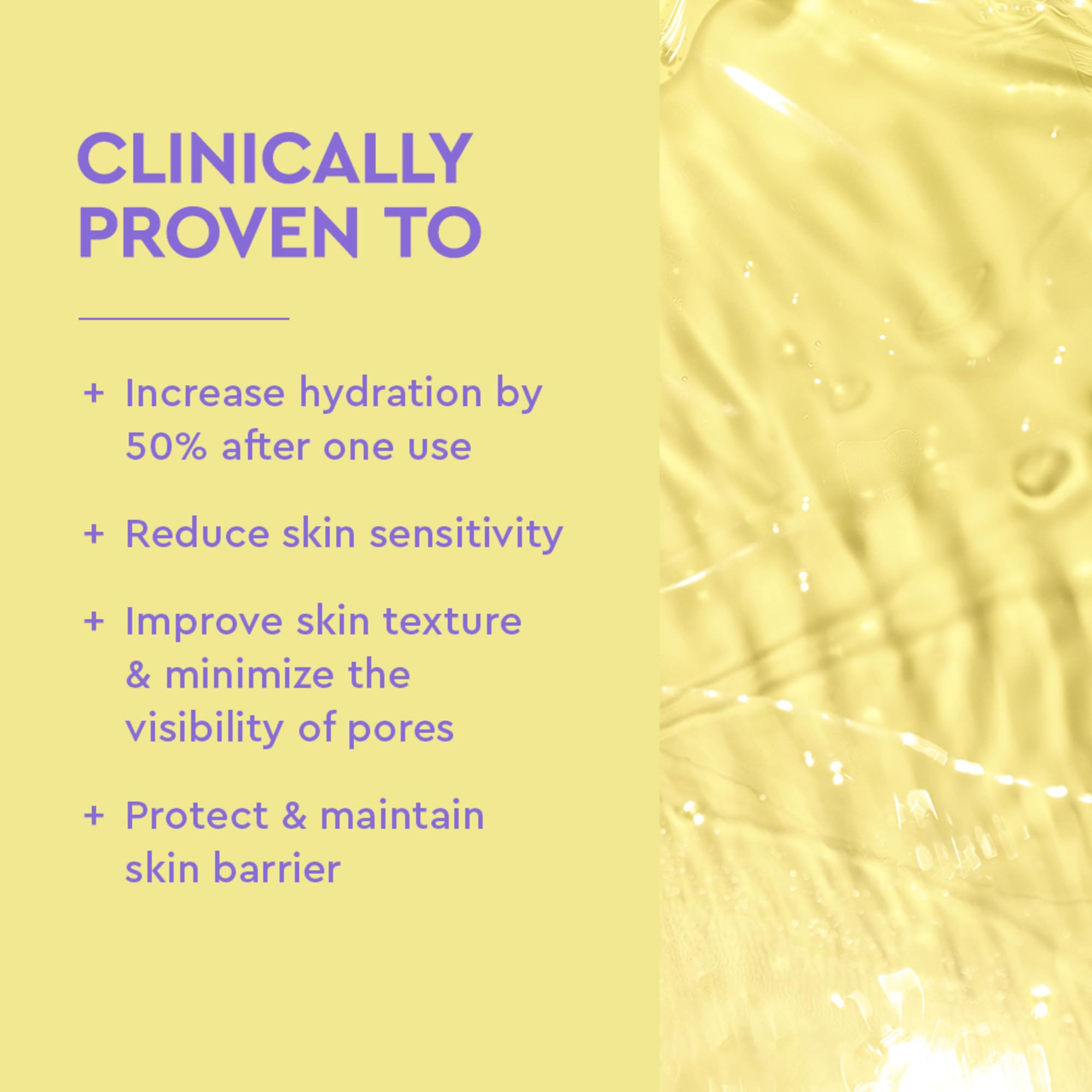 BYOMA Hydrating Recovery Oil texture swirl indicating fast absorption