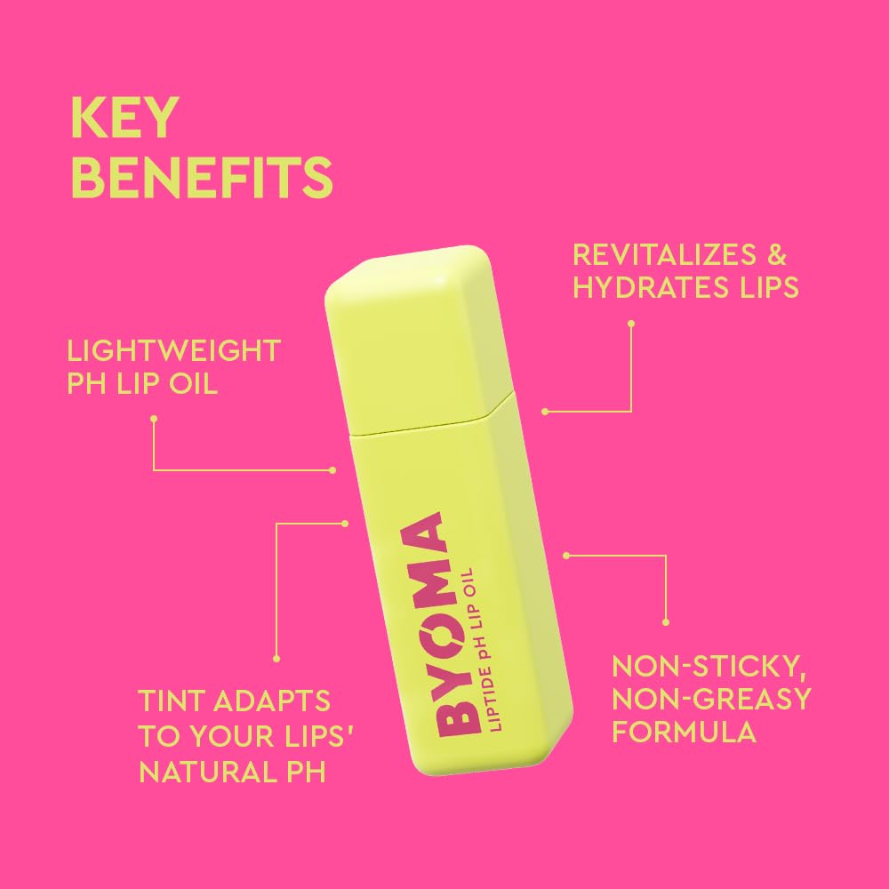 BYOMA Liptide peptide complex nourishes lips.