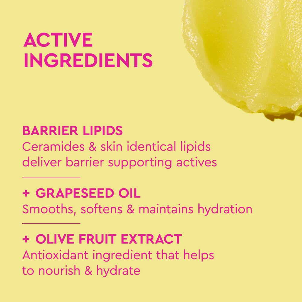 Close-up of grapeseed oil ingredient in BYOMA cleanser promoting hydration.