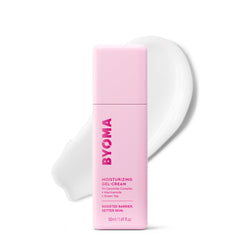 BYOMA Moisturizing Gel Cream bottle with pump for quick hydration