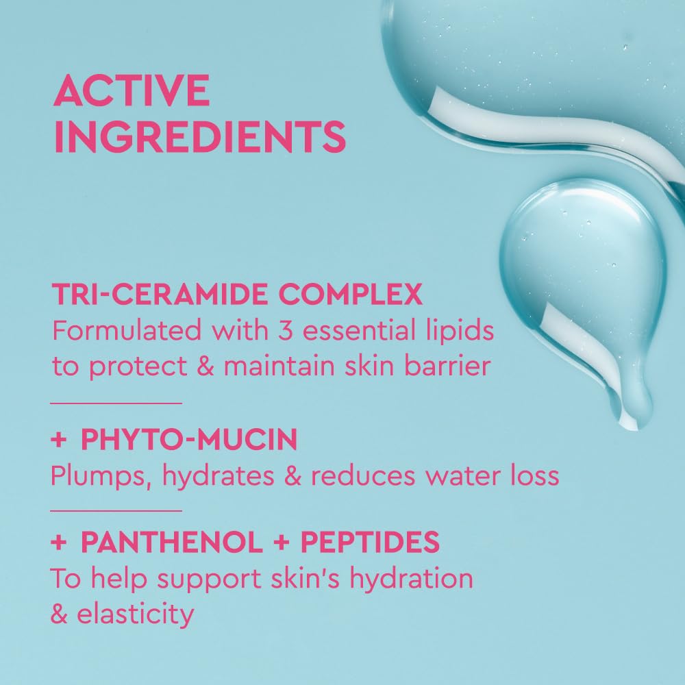 BYOMA Phyto-Mucin Glow Serum on skin delivers luminous makeup-ready base