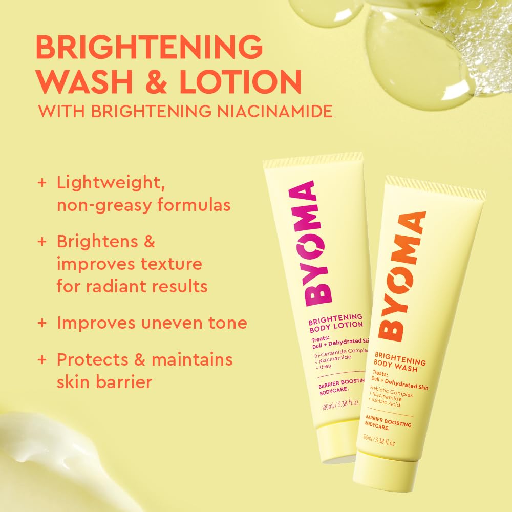 BYOMA sensitive wash foam promoting calm, hydrated skin