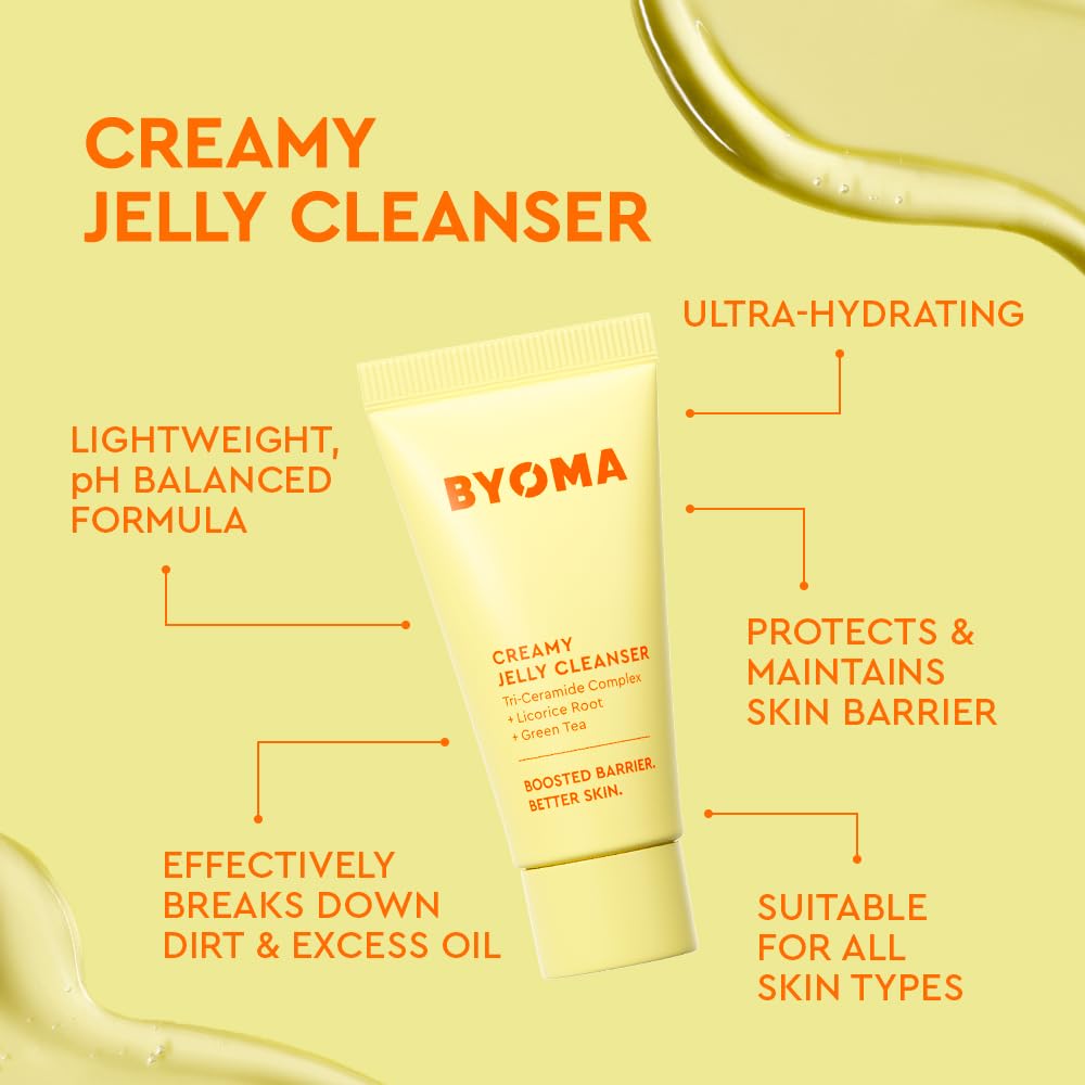 BYOMA So Bright Set ceramide moisturizer tube restoring moisture and resilience.