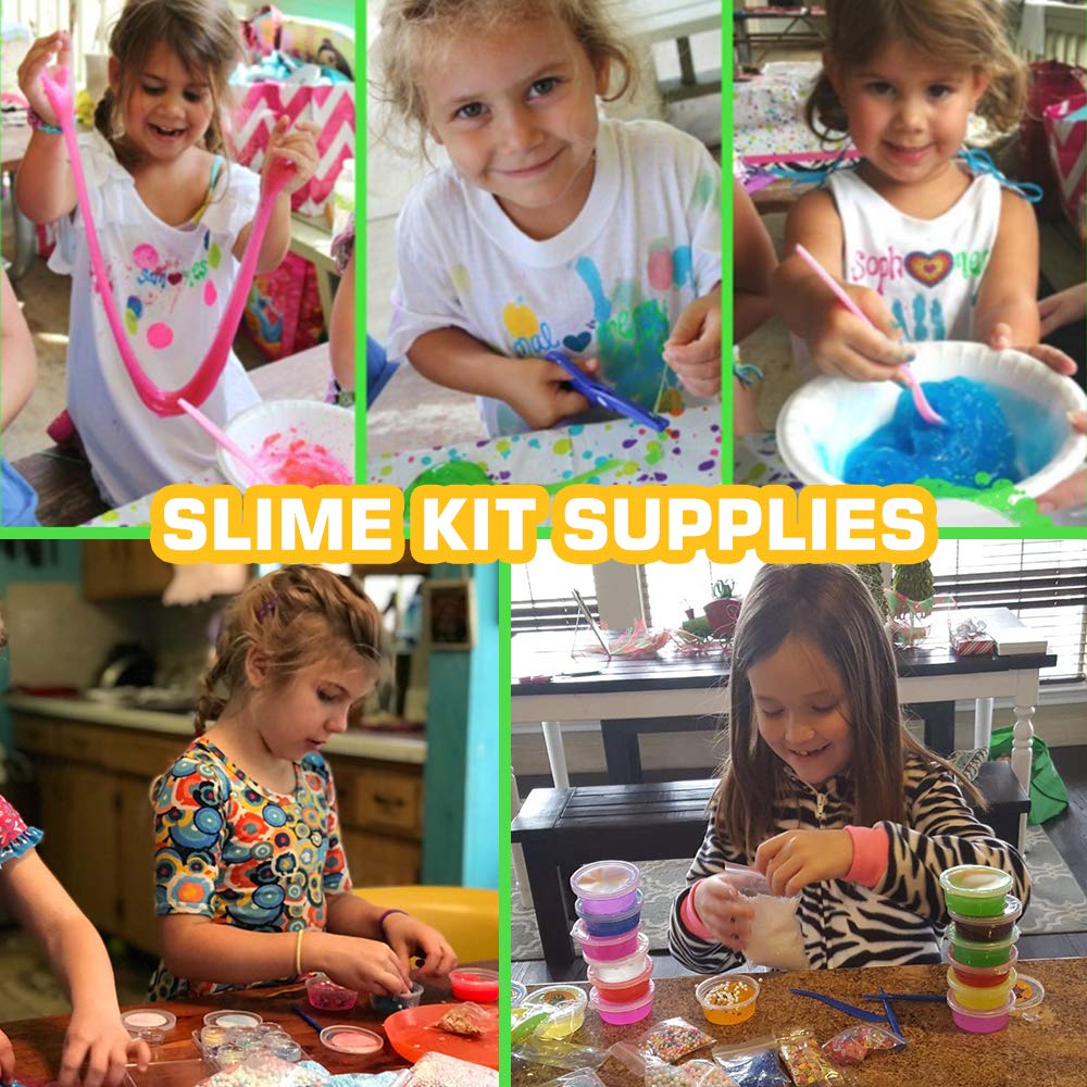 BYONEBYE air-dry clay slices for versatile slime art