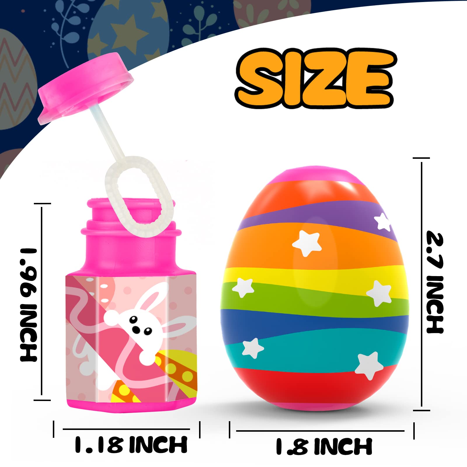 Great value: perfect for Easter egg hunts and decorations