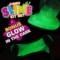 BYONEBYE glow-in-the-dark powder adds glow to slime for night-time fun