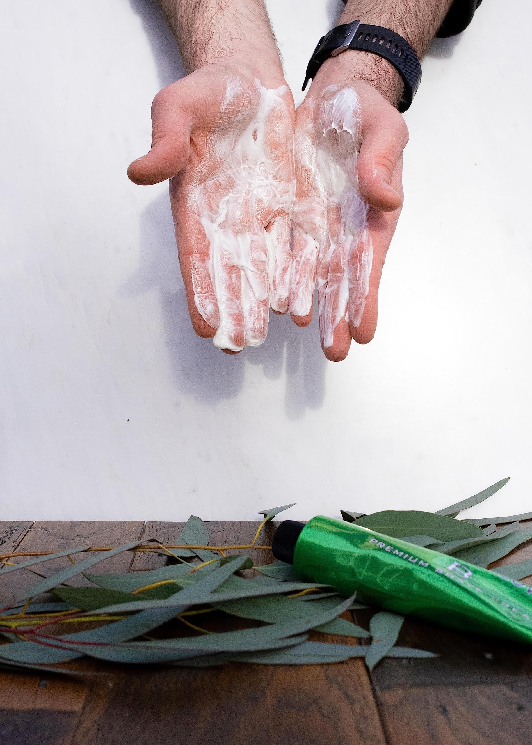 C.O. Bigelow Shaving Cream with eucalyptus oil for refreshing skin