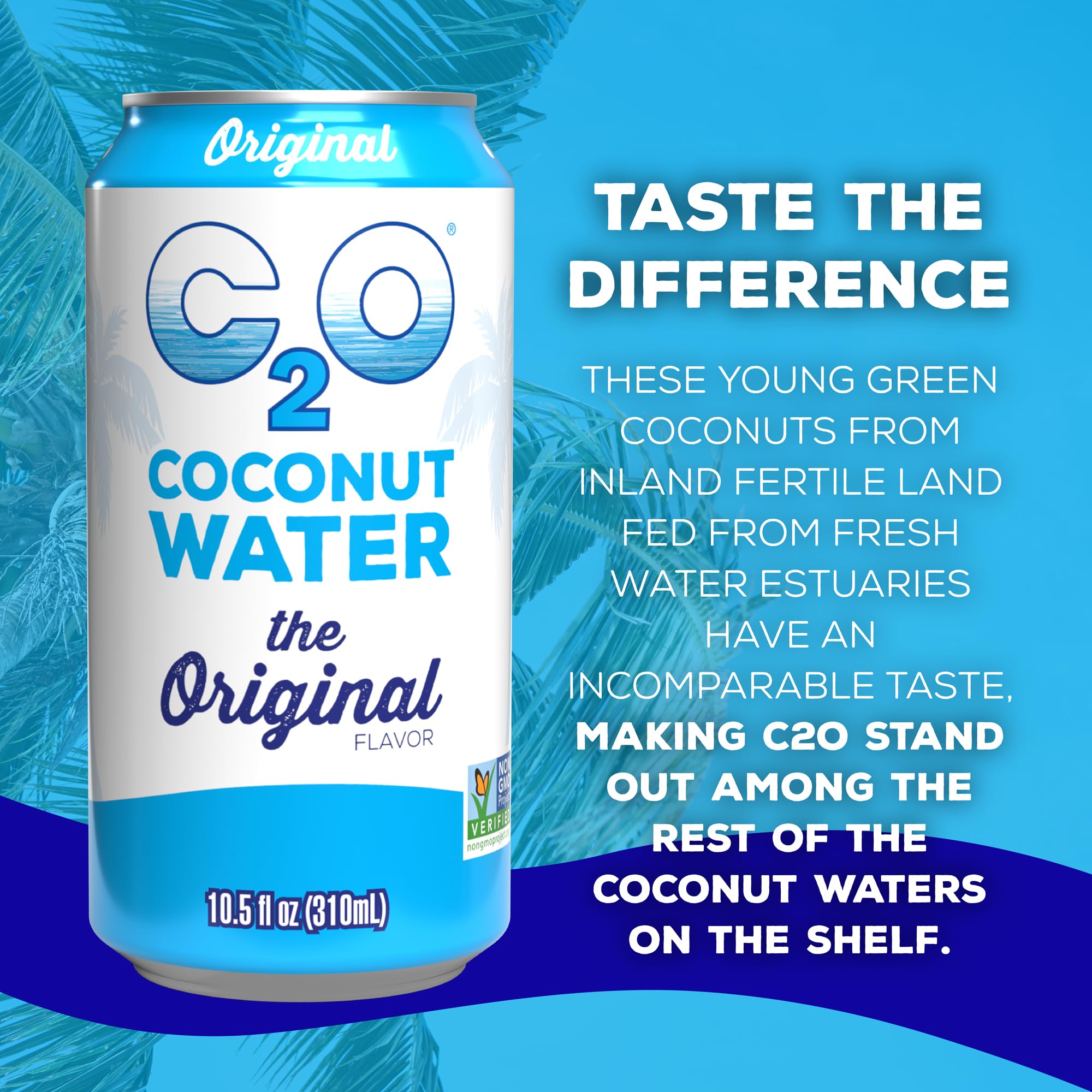 C2O on-the-go refreshment for active days.