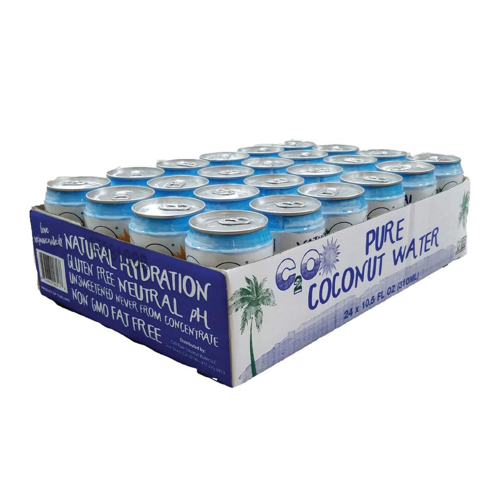 C2O Original Coconut Water athletic setup emphasizes post-workout hydration possibilities.