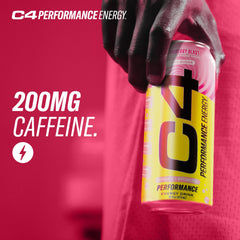 C4 Strawberry Blast NSF badge image reinforces sport-safety certification for athletes.