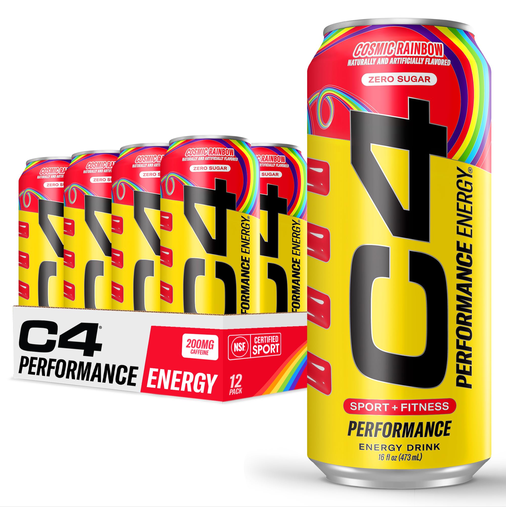 C4 Cosmic Rainbow can front with zero sugar and bold energy vibes.