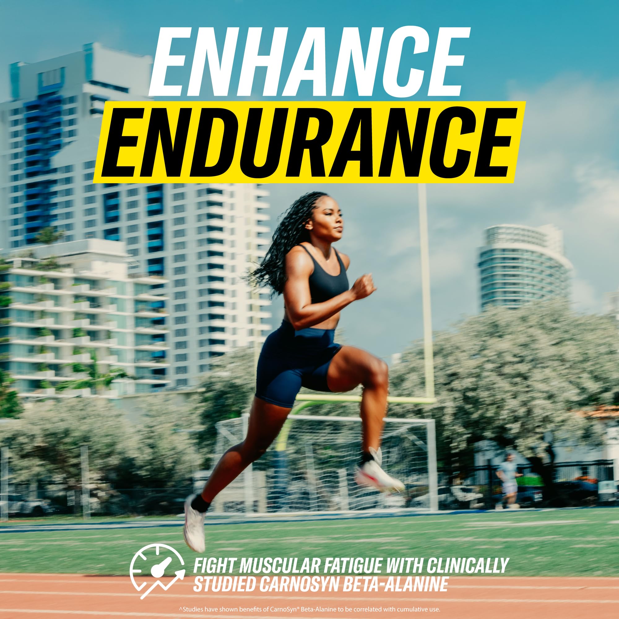 C4 Energy Hawaiian Punch energy-graphic communicates quick focus during workouts
