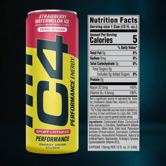C4 Energy Hawaiian Punch can evokes refreshing flavor during workouts