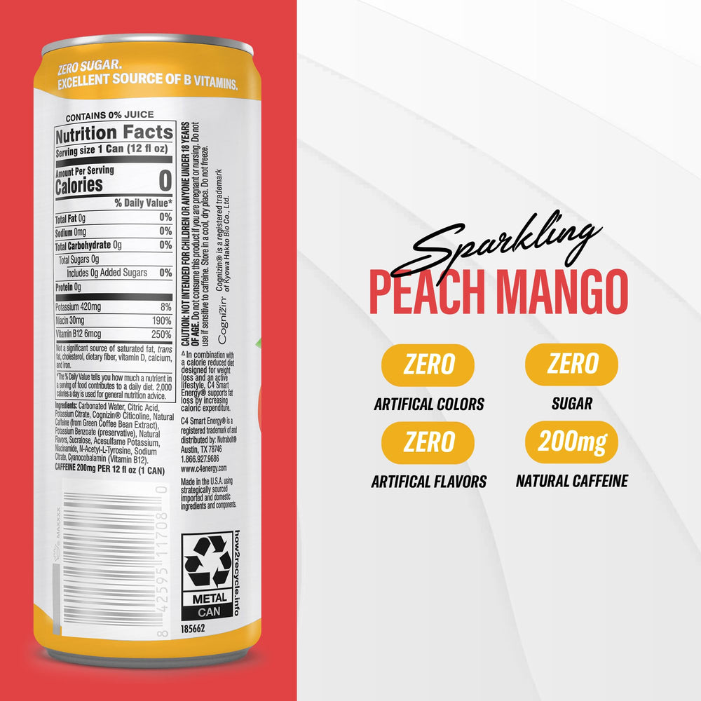 C4 Energy Orange Slice flavor can delivers zesty energy without sugar