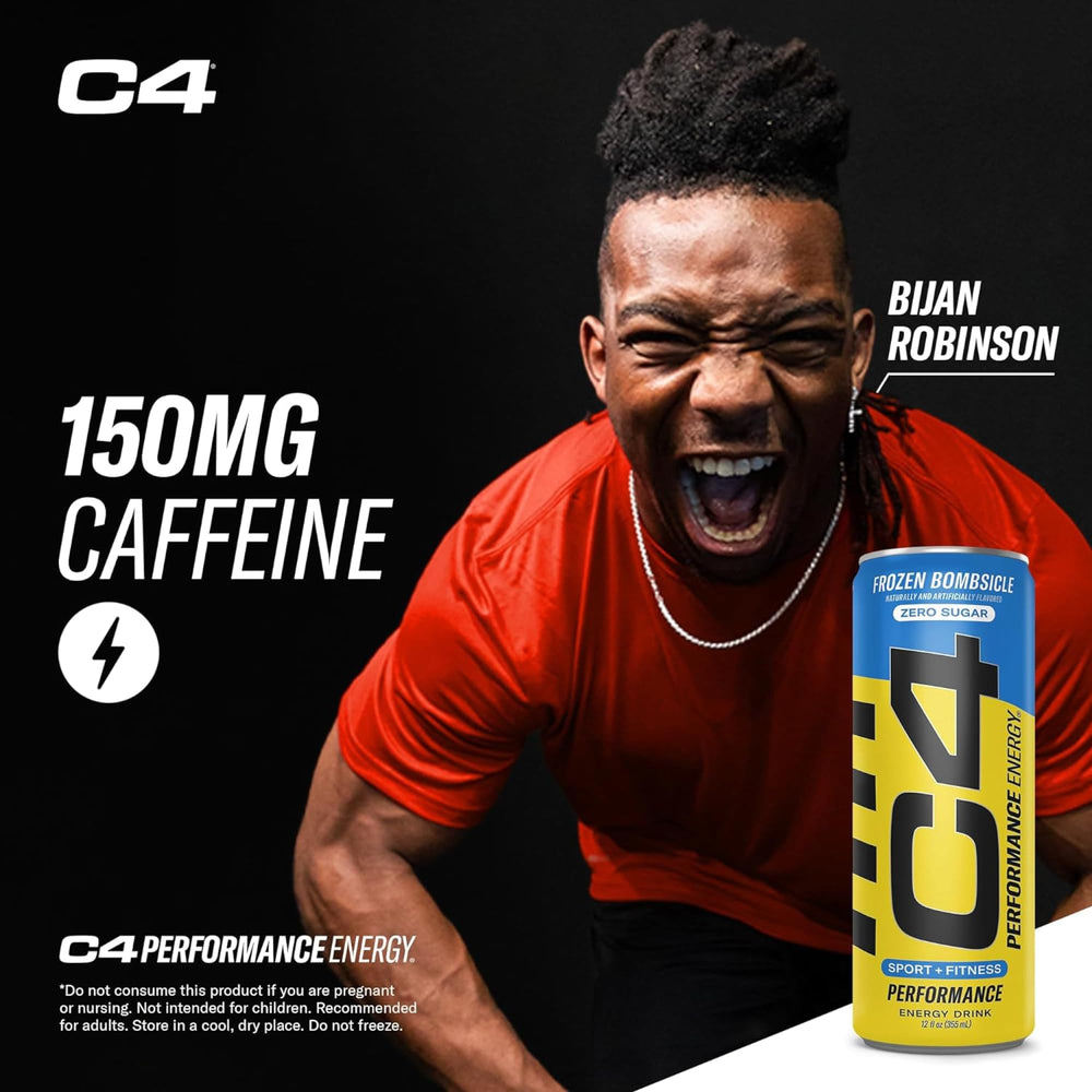 C4 Energy Popsicle label closeup shows CarnoSyn Beta-Alanine and key ingredients