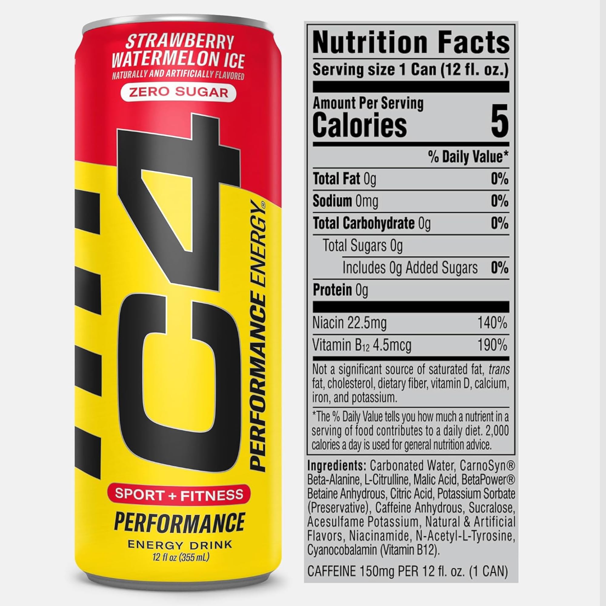 C4 Energy Popsicle packaging box on display for retailers and shoppers