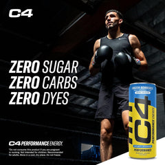 C4 Energy Popsicle pour into glass emphasizes refreshing flavor and quick energy
