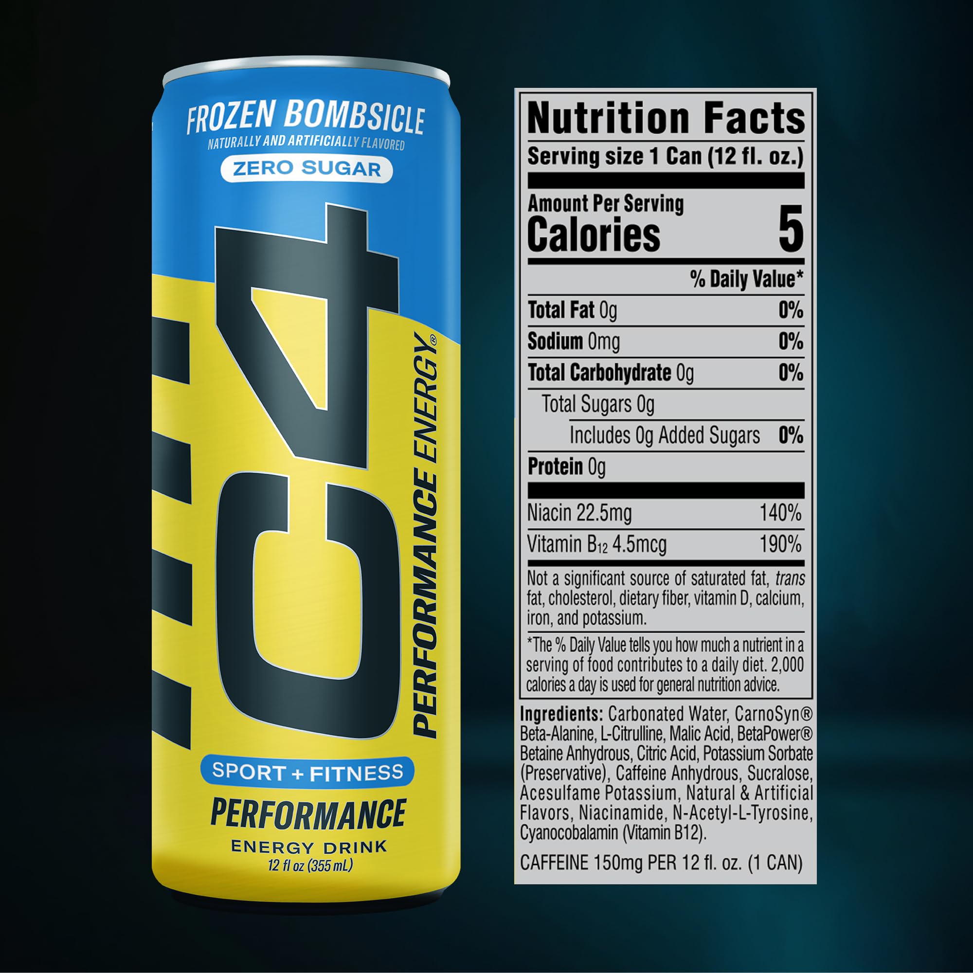 C4 Energy Starburst flavor can signals bold taste for workouts