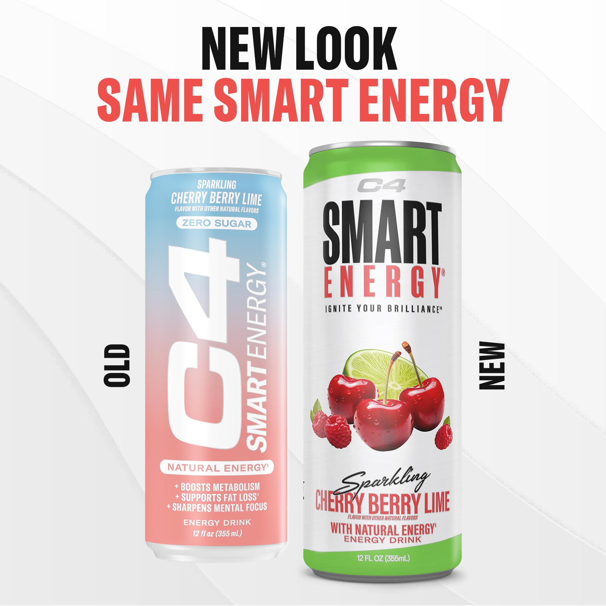 C4 Energy Zero-sugar label shows dye-free, clean energy