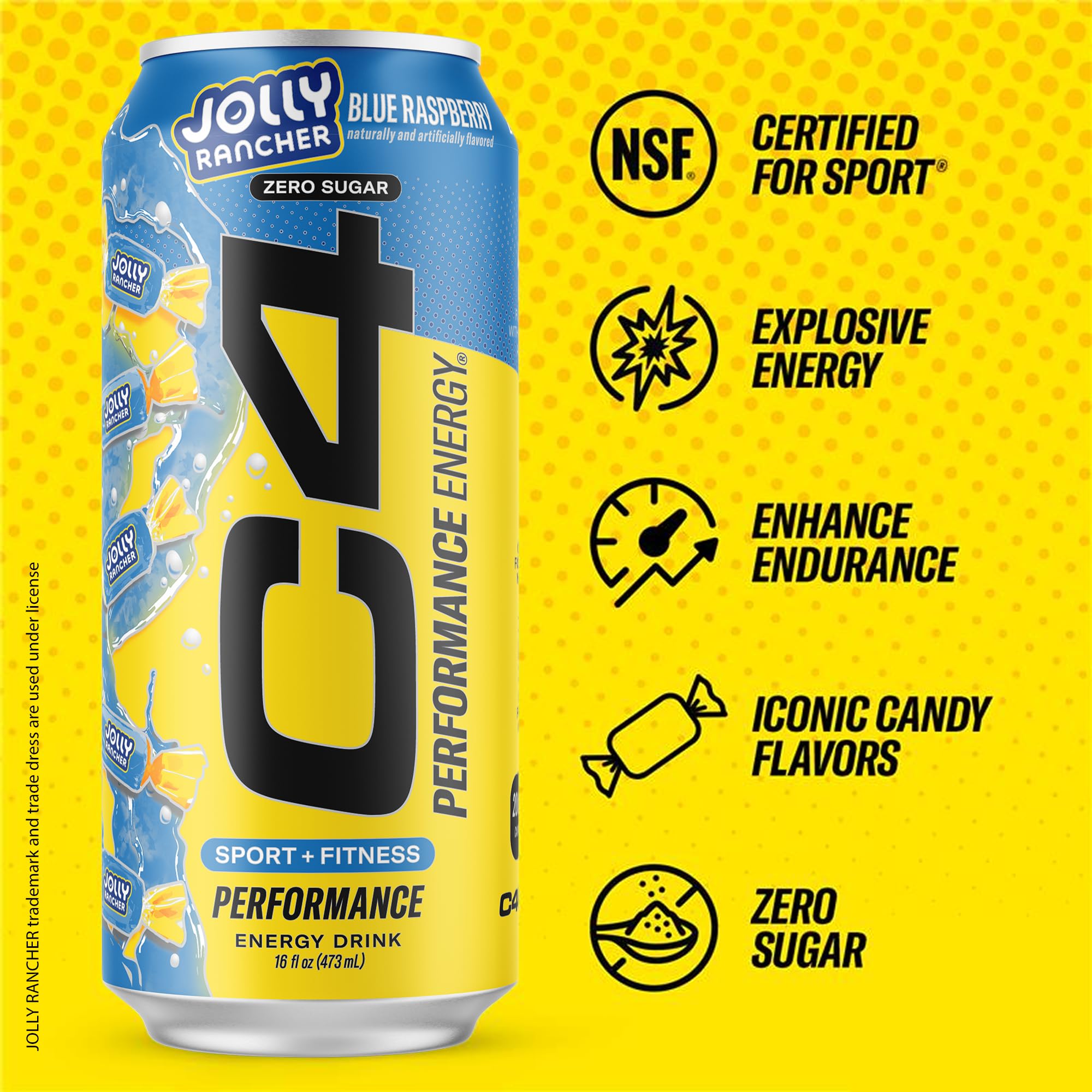 C4 Jolly Rancher Watermelon can offers zero sugar refreshment