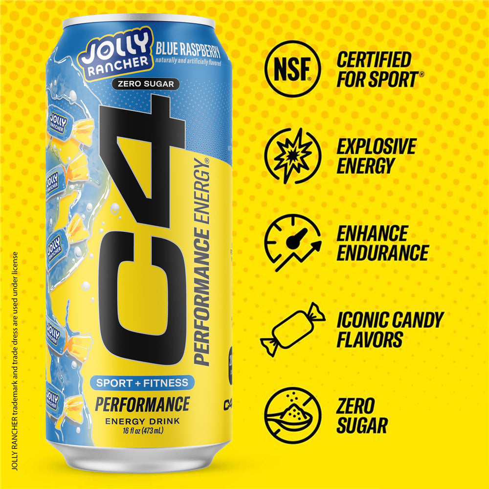 C4 Jolly Rancher Watermelon can offers zero sugar refreshment