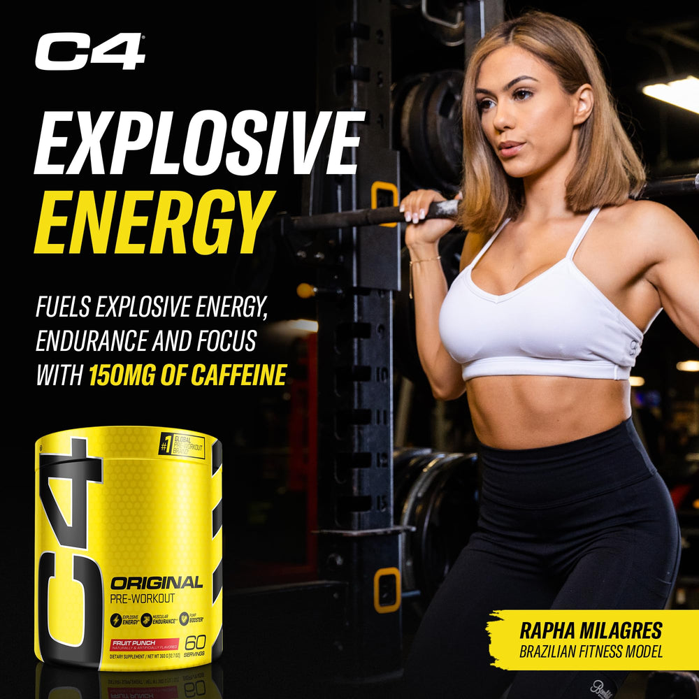 C4 Original beta-alanine illustration notes endurance-supporting blend