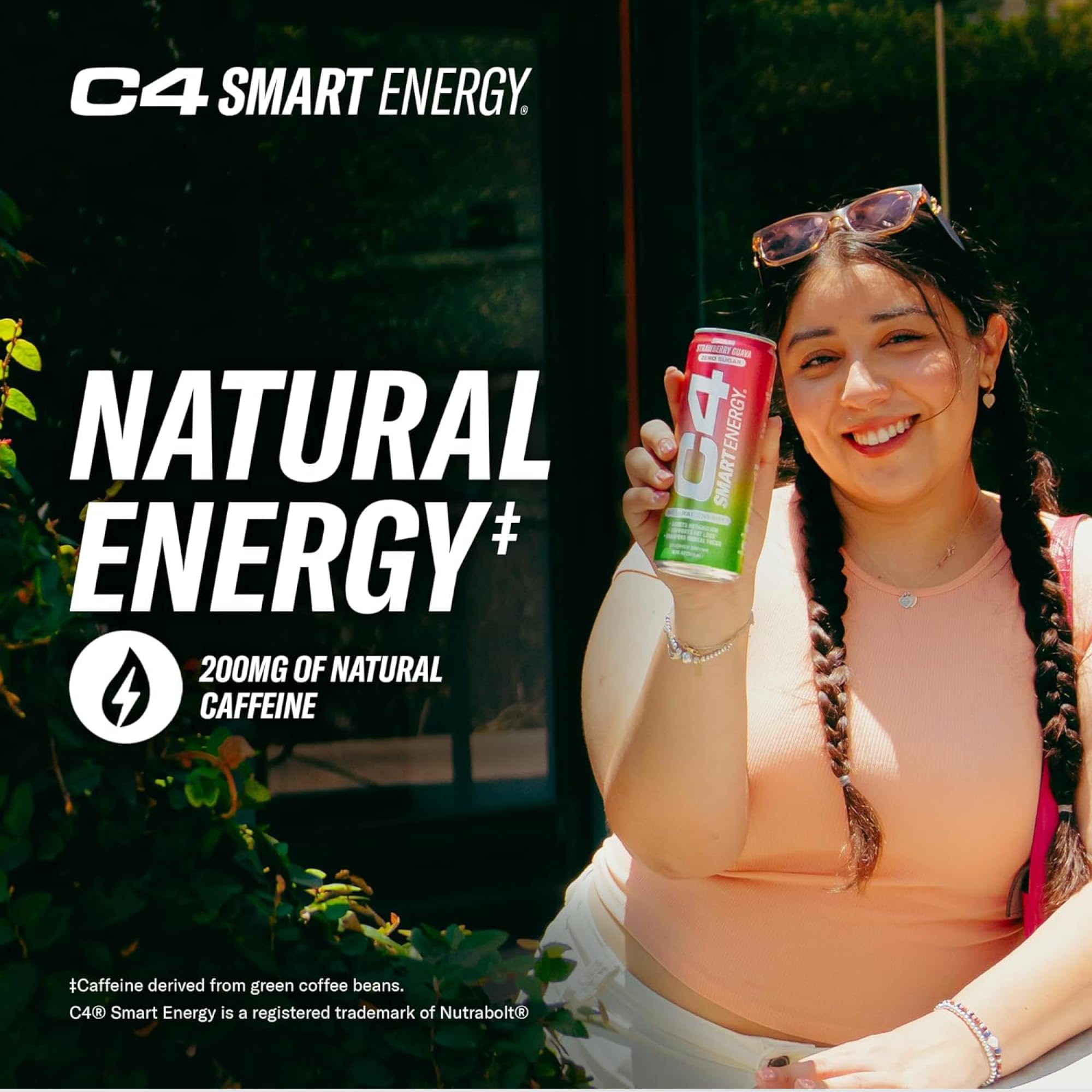 C4 Smart Energy freedom ice can for sugar-free refreshment and focus