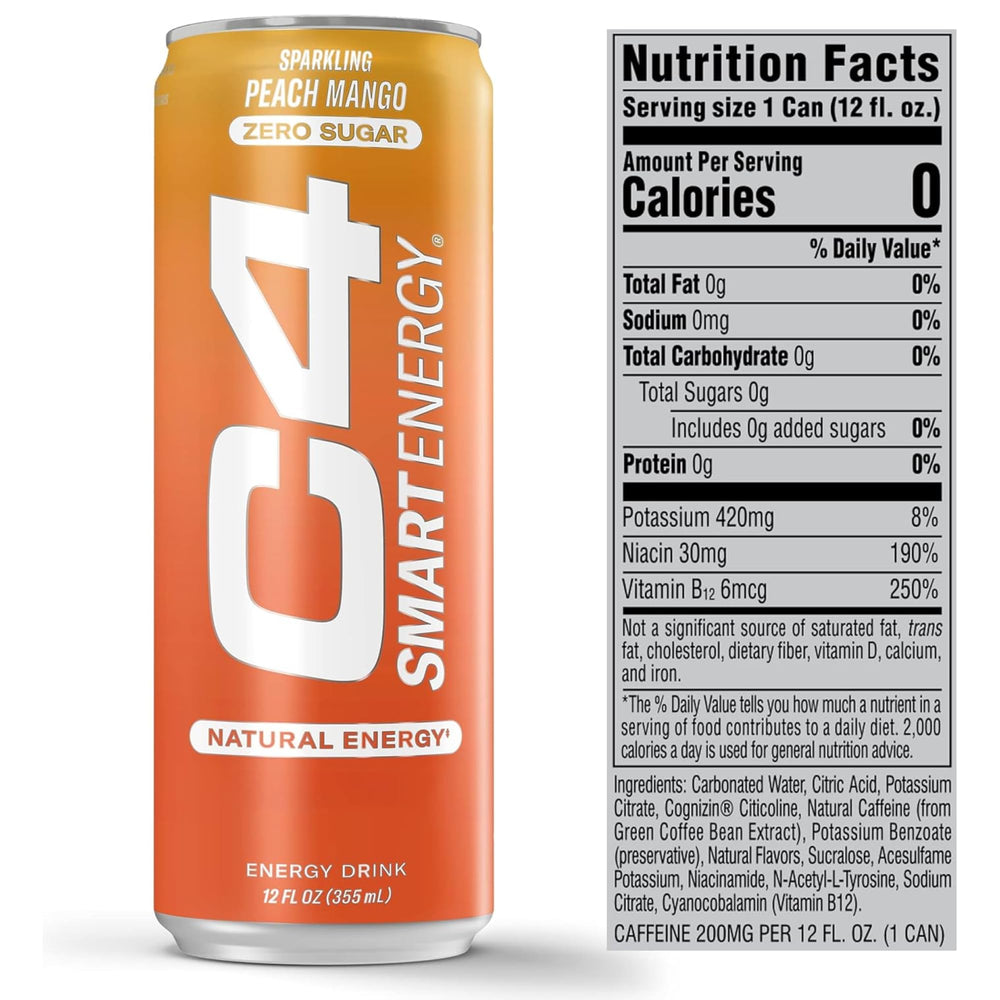 C4 Smart Energy packaging variation note indicating a new look, same formula.