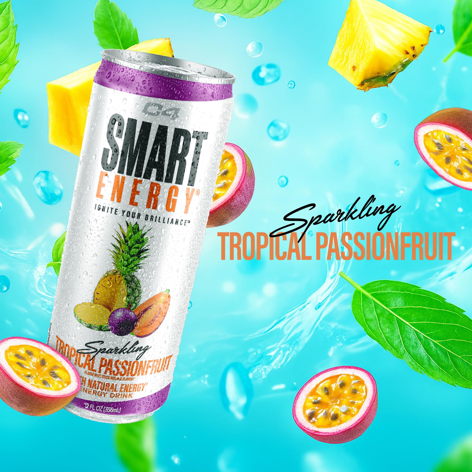 C4 Smart Energy Variety Pack front view with four flavor options