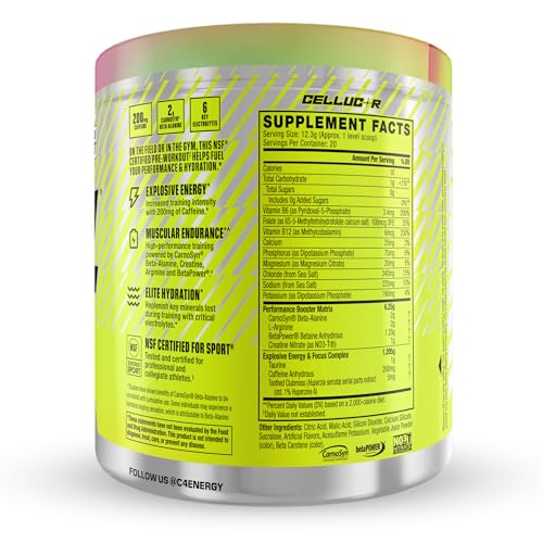 C4 Sport BetaPower Betaine profile indicates potential power and performance support.