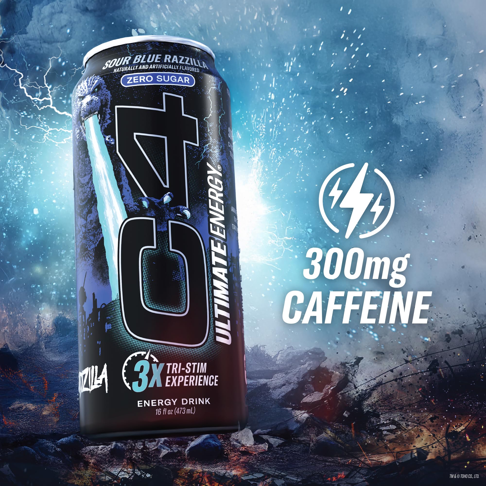 C4 Ultimate BrainBerry Cognizin label signals brain-performance ingredients.
