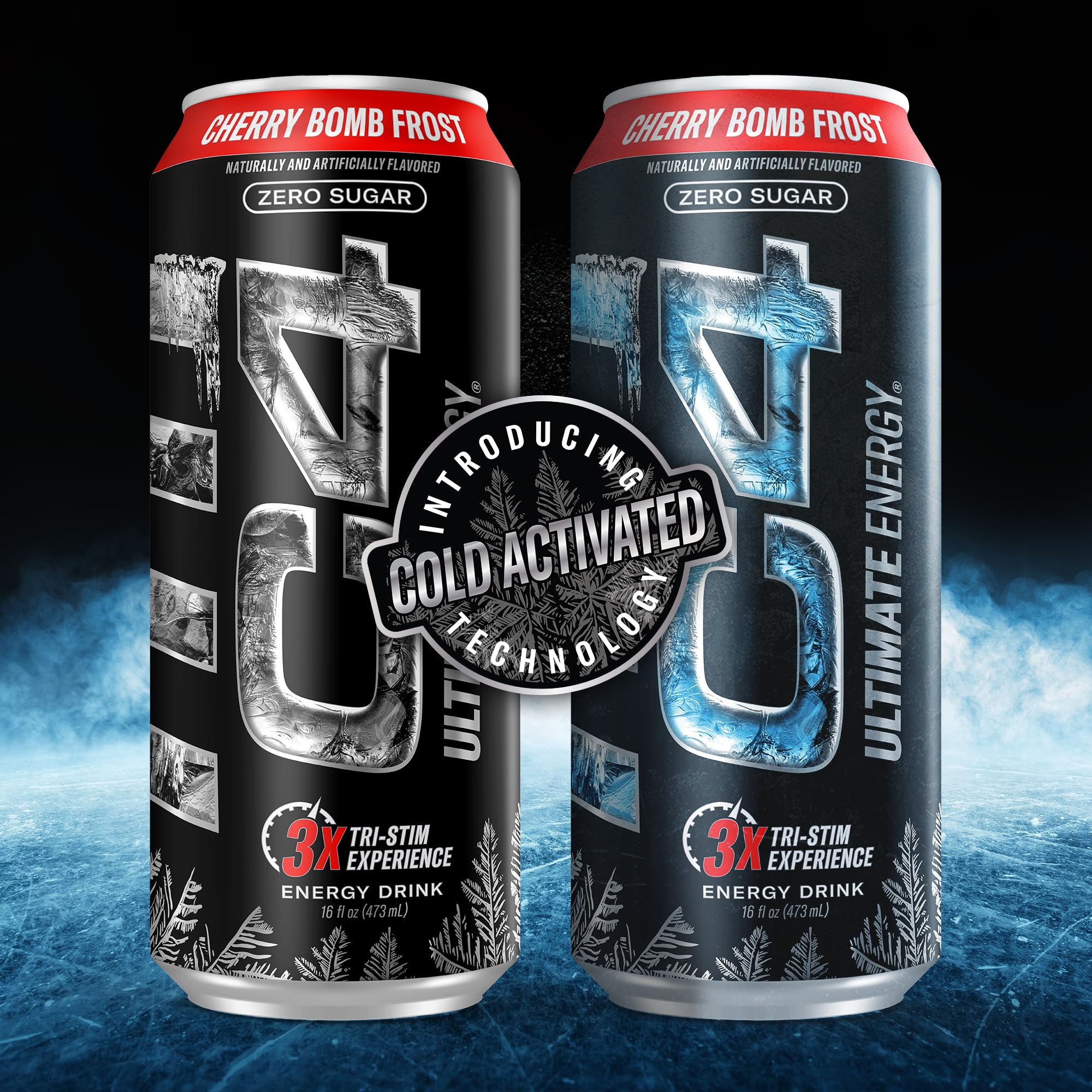 C4 Ultimate Frost 16oz can ready to support workouts and study