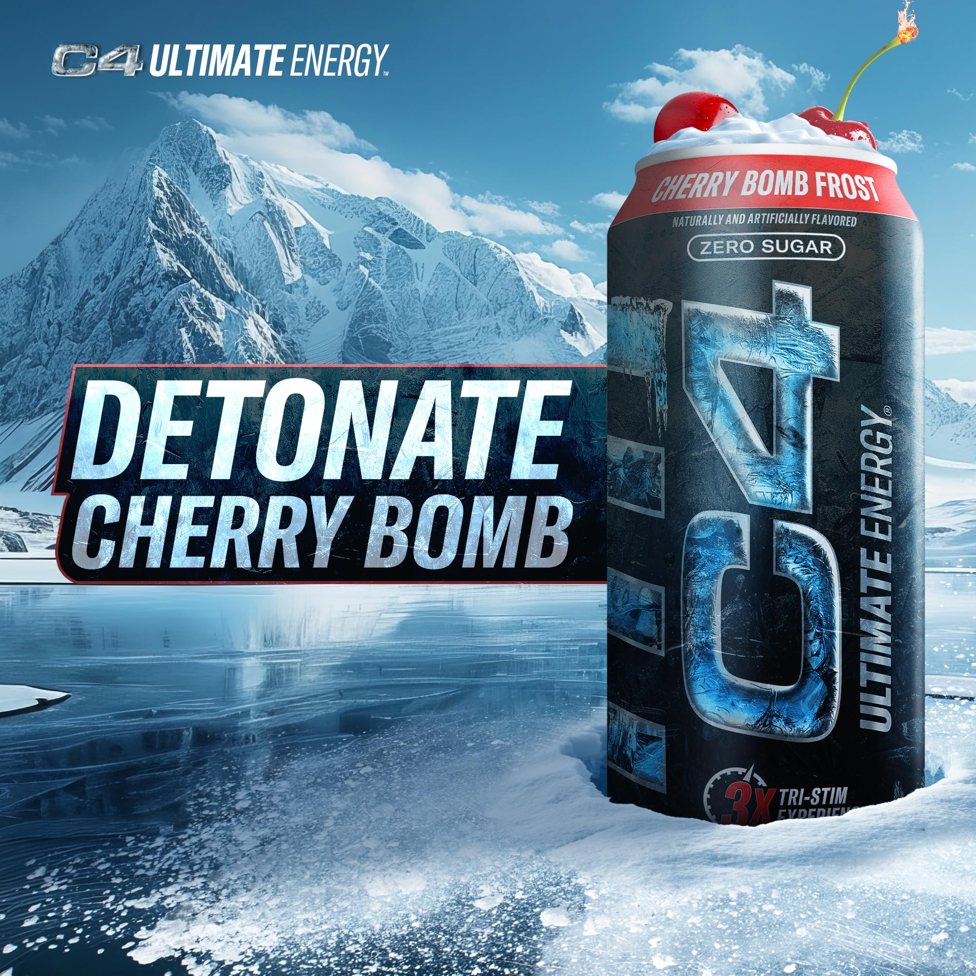 C4 Ultimate Frost frosty flavors for a refreshing caffeine boost
