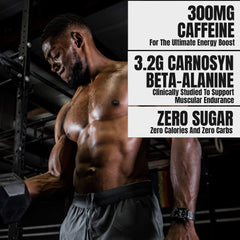 C4 Ultimate pre-workout scene emphasizing focus and drive.
