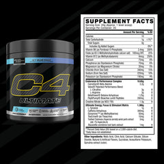 C4 Ultimate shaker mix ready for a smooth pre-workout drink