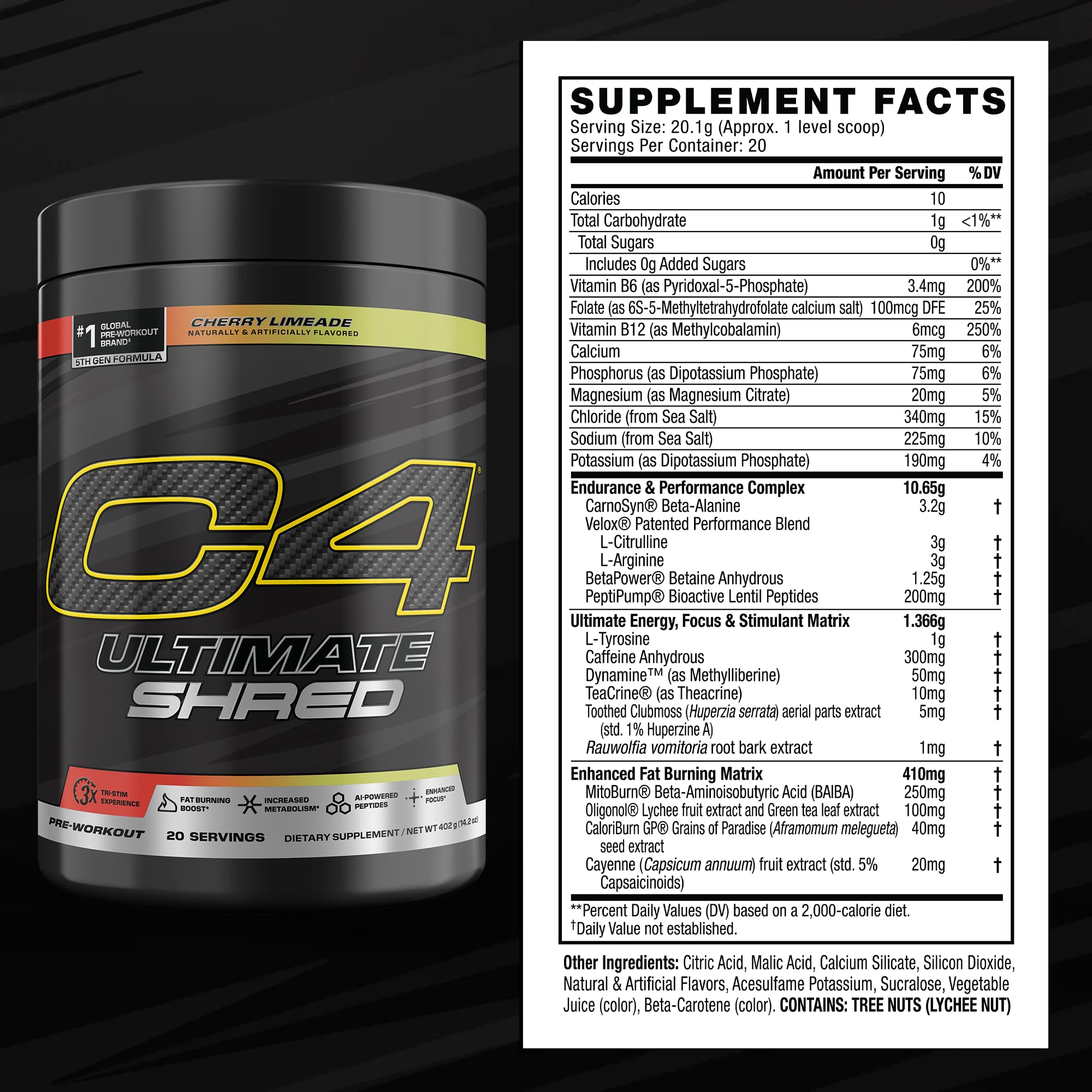 C4 Ultimate Shred Velox pumps deliver satisfying pumps during tough sets