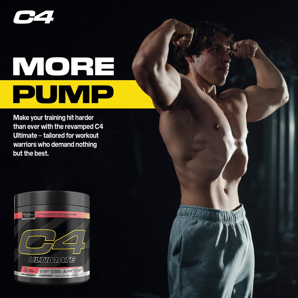 C4 Ultimate Watermelon flavor lineup preview with refreshing options.