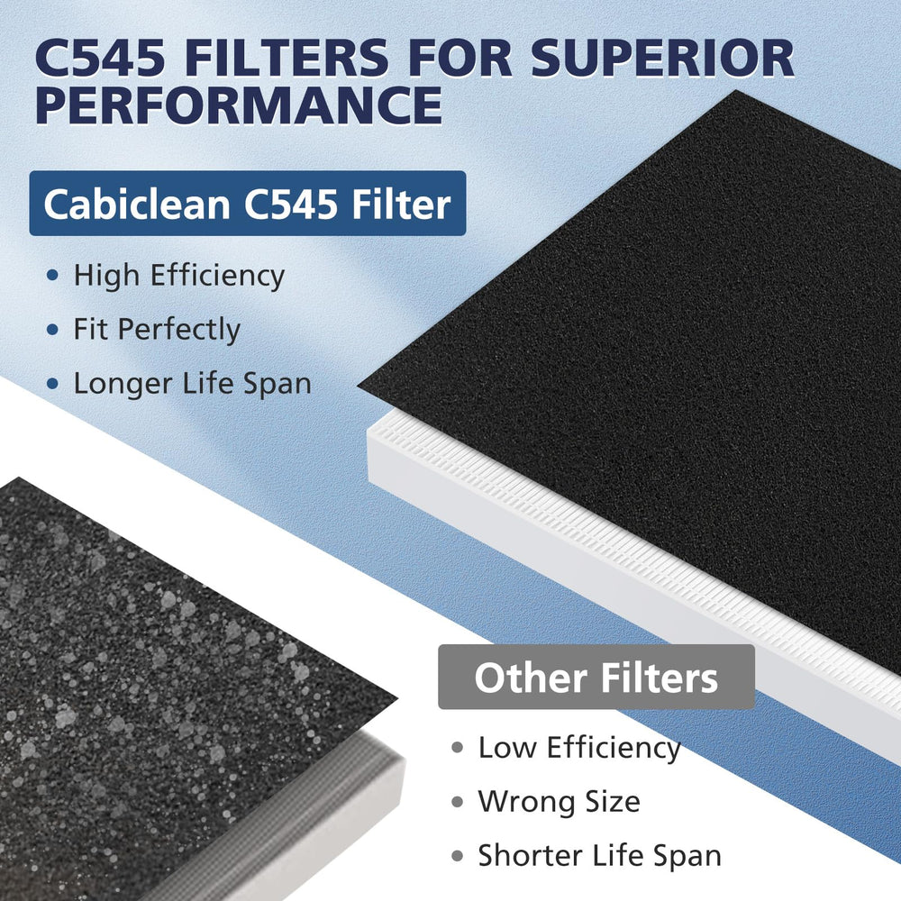 Cabiclean C545 compatibility with Winix C545 for seamless fit