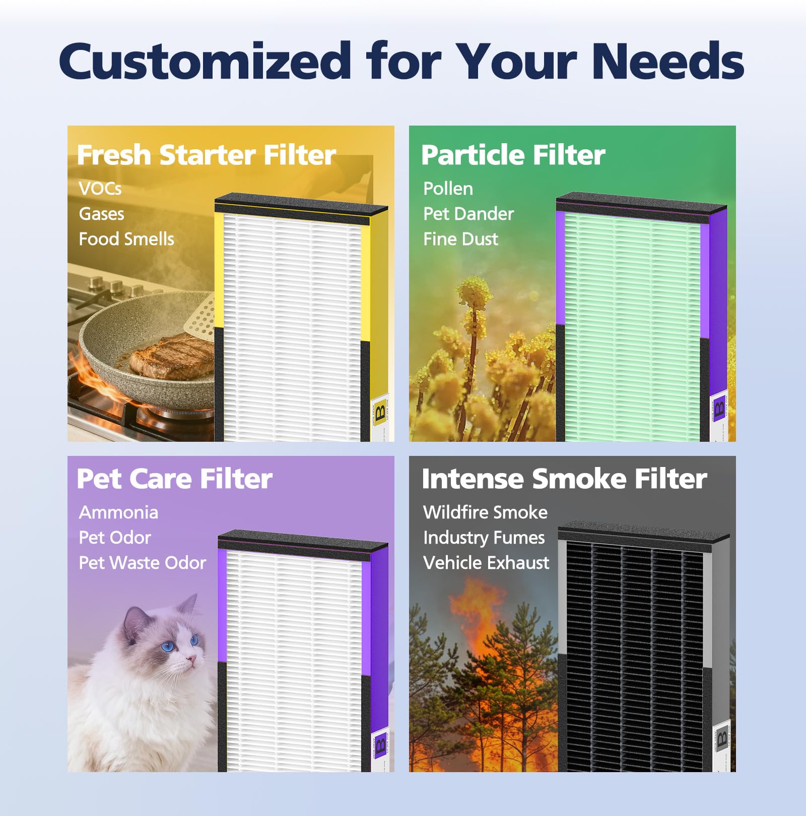 Cabiclean FLT4825 filter B FSC-certified packaging and materials.