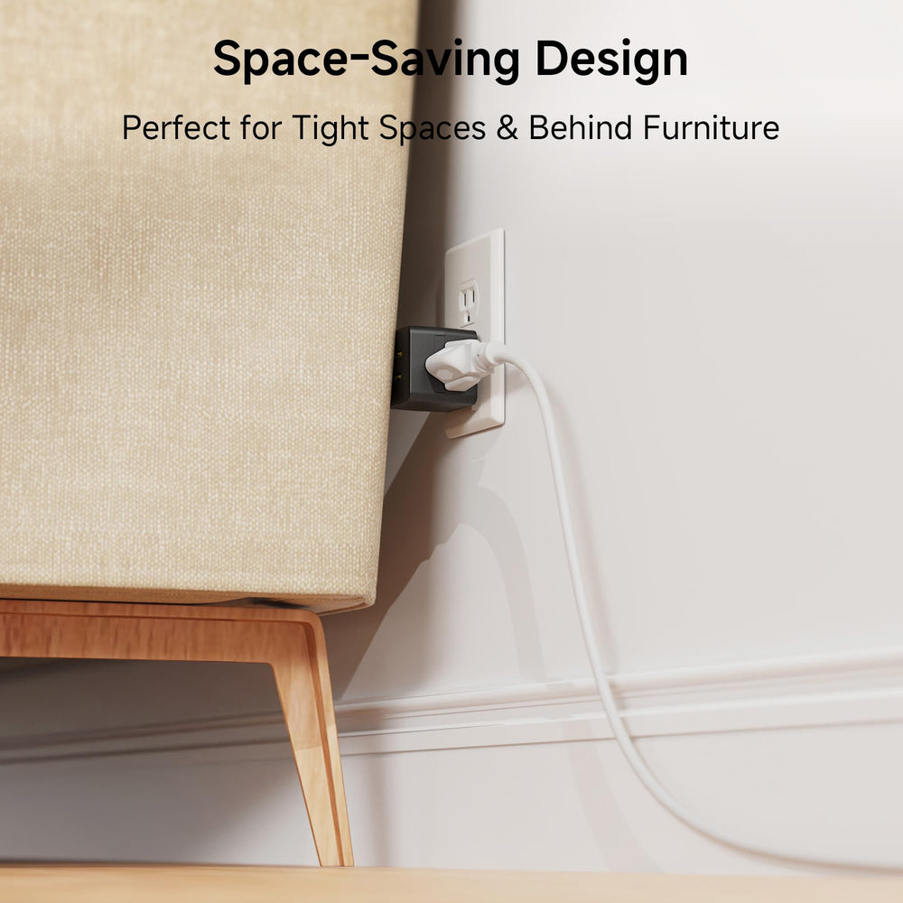 Cable Matters 3-pack package; ready-to-use outlet extenders for space-constrained setups.