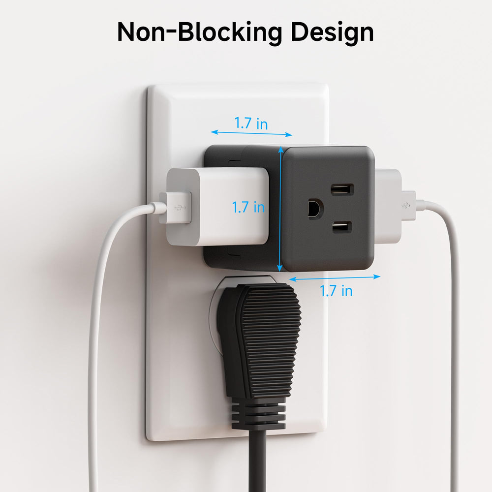 Cable Matters 3-prong and 2-prong compatibility; versatile use with diverse cords.