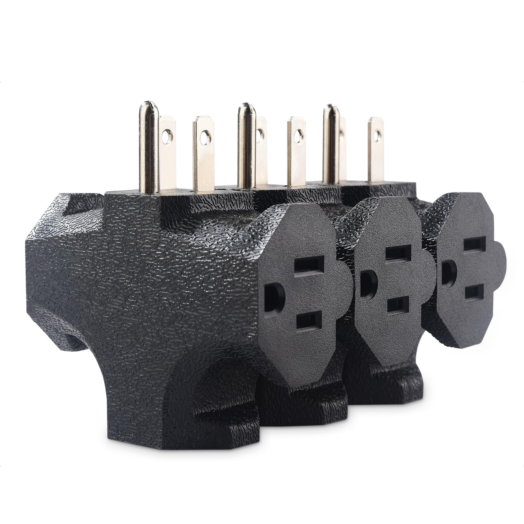 Cable Matters ETL-listed 3-prong outlet splitter provides safe power for multiple devices