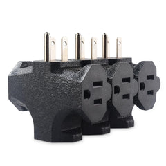 Cable Matters ETL-listed 3-prong outlet splitter provides safe power for multiple devices