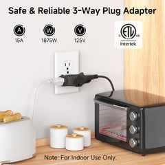 Cable Matters grounded and ungrounded compatibility supports many devices without blocking plugs