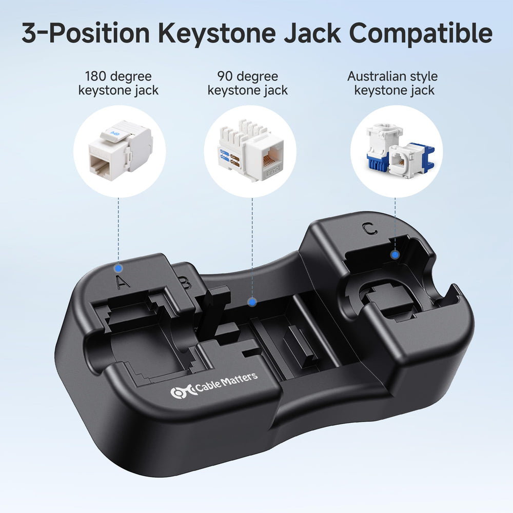 Cable Matters impact-resistant housing protects the stand during use and minor drops