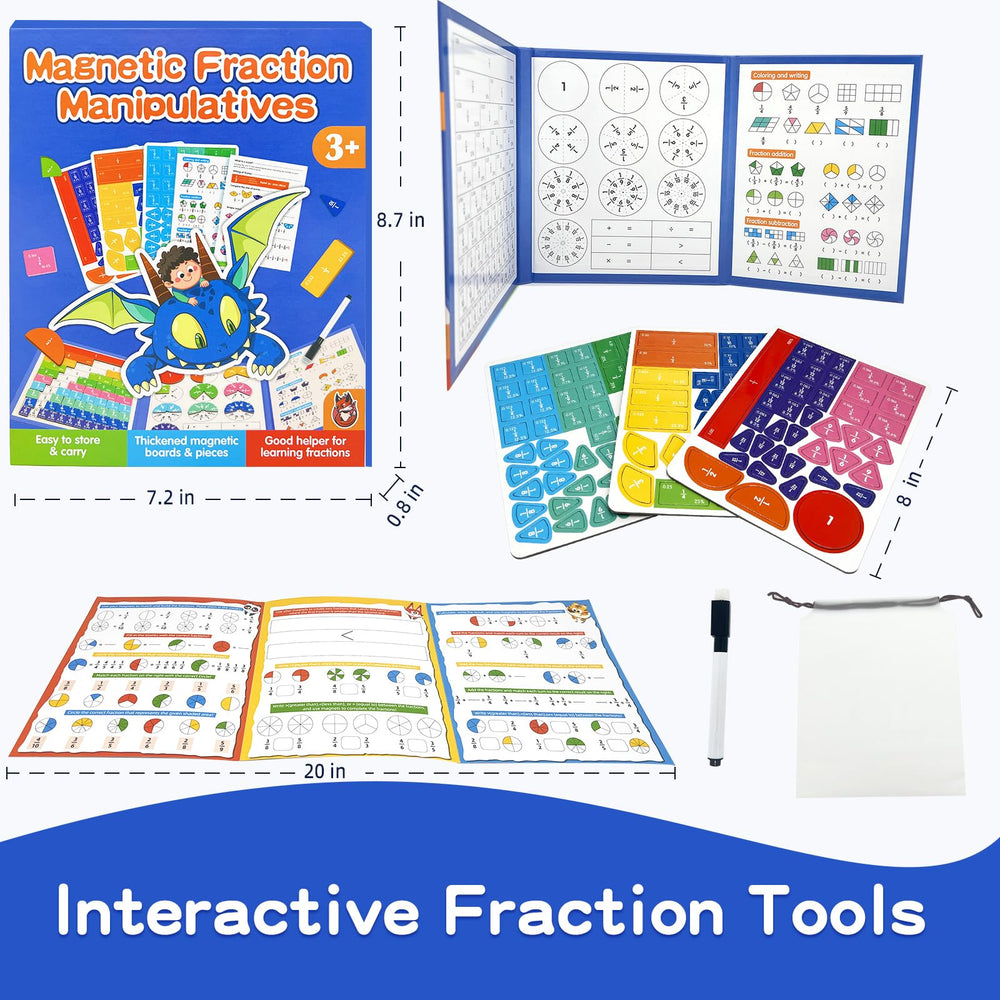 CABVIP fraction circles demonstrate part-to-whole relationships for classroom practice