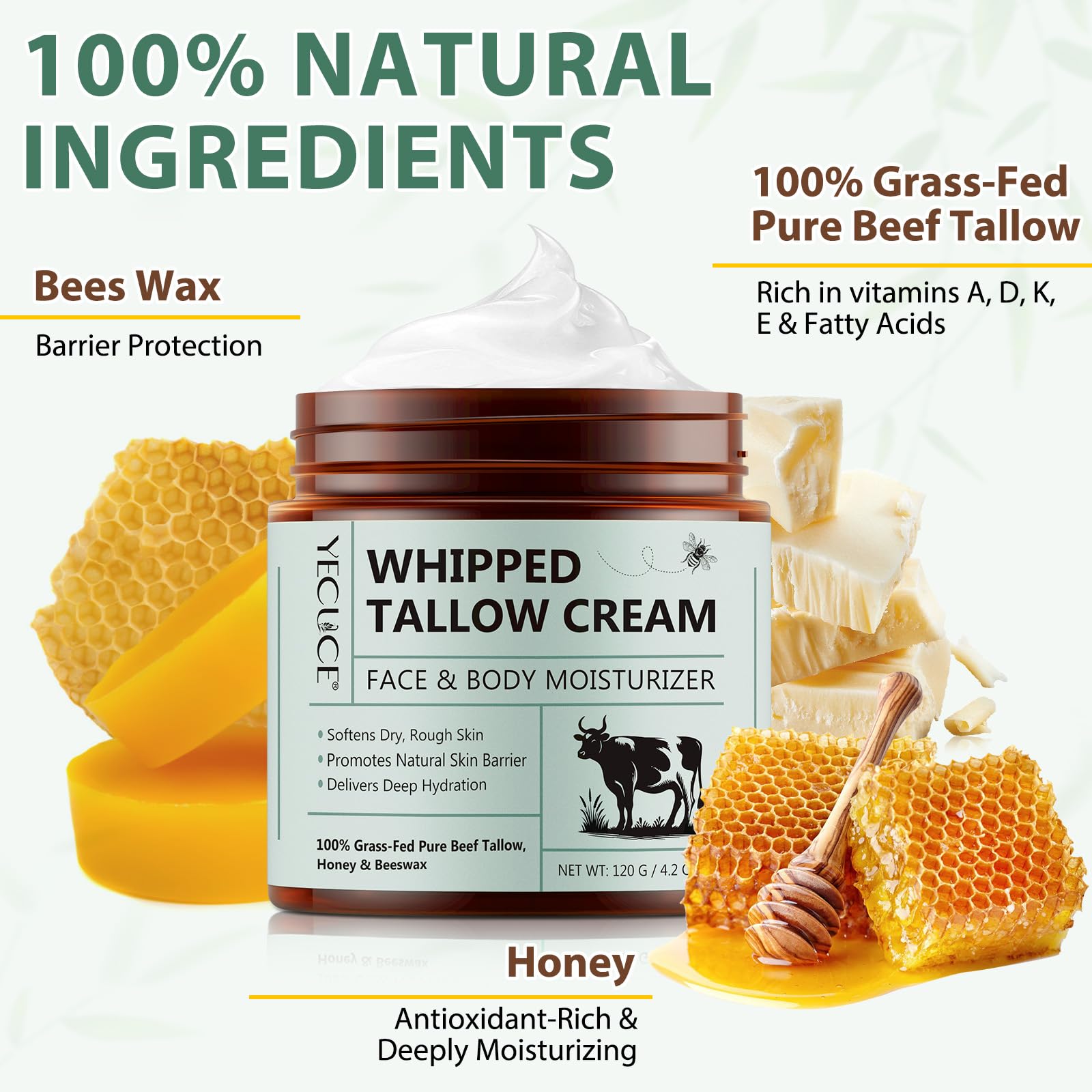 Cacukn face and body moisturizer for daily care.