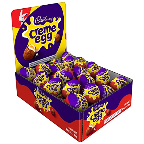 Cadbury Creme Egg foil-wrapping ready for gifting or office treats